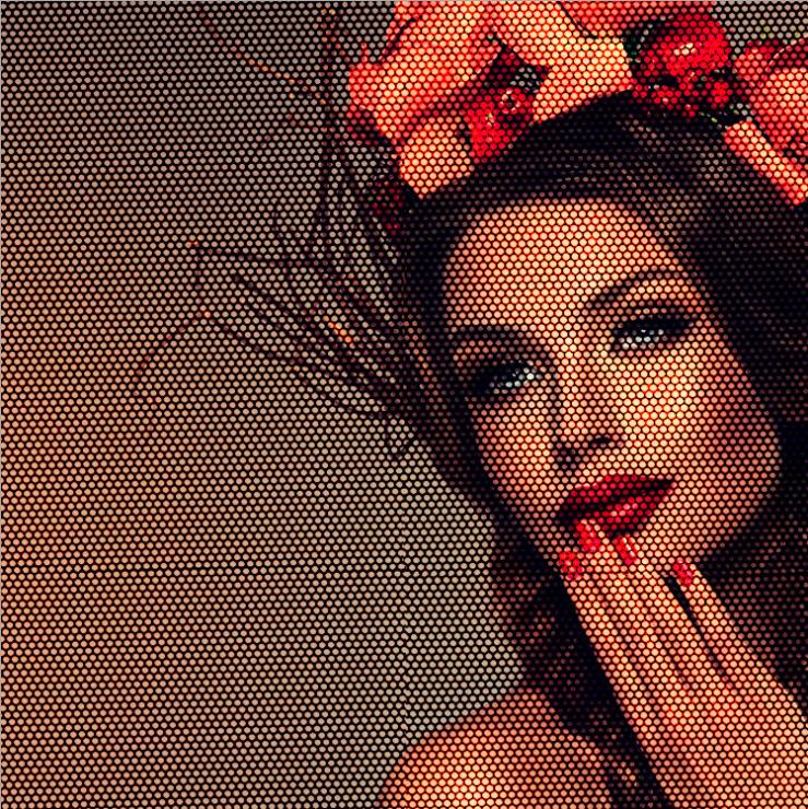 One way vision application images