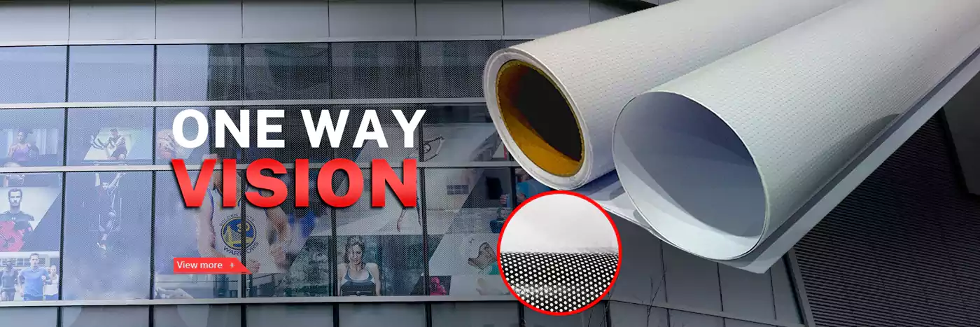 One way vision image